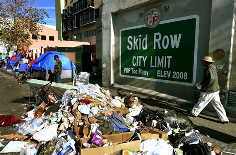 what is a skid row